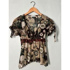 Vintage whimsy blouse